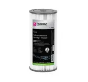 Puretec PL01MP1 Pleated 1 Micron Sediment Water Filter Cartridge 4.5' x 10'