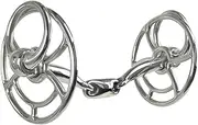 Whitaker Universal Snaffle Bit with Copper Bullet Mouth
