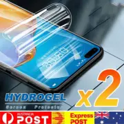 Hydrogel Screen Protector For iPhone 15 14 13 12 11 8 7 Pro Max Mini Plus X XR