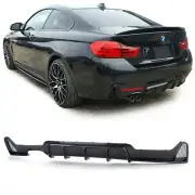 For BMW 4er F32 F33 F36 2013-2021 With M-PACKET Rear Diffuser Carbon Look