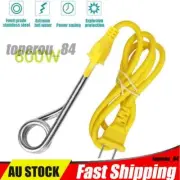 Mini Electric Heater Element,600W Mini Boiler Hot Water Coffee Immersion Travel