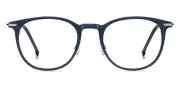 Boss BSH Eyeglasses Men Matte Blue Ruthenium 50mm New 100% Authentic