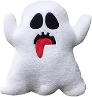 Ghost Pillow - Ghost Shape Throw Pillow - Decorative Spooky Pillows for Sofa Bed Couch Stuffed Halloween Pillow for Party Home Decorations