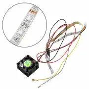 Arcade Home Edition PCB Board 5-Pin Power Cable w/LED Strip and Power Switch r