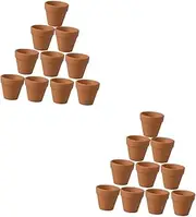Amosfun 40 Pcs Cotta Flower Pot Mini Terracotta Plant Nursery Pot Terracotta Pot Small Terracotta Pots Small Containers Flower Pots Succulent Plant Container Terracotta Basin Cactus