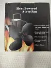 ZHENGXOO Heat Powered Stove Fan Silent Flue Pipe Stove Fan 600A2