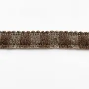 Brown and Taupe High Quality Decorative Brush Fringe Trim by the yard