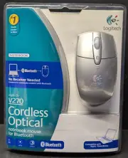 NEW SEALED Logitech V270 Cordless Optical Mouse Bluetooth for Notebooks Laptops
