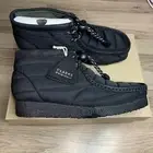 Clarks Originals Women's Wallabee Boot Black Quilted 26168587 Size US 8 UK 5.5