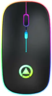 REQUIN Rechargeable Wireless Mouse ,3 Modes: BT3.0+BT 5.0 + 2.4GHZ 3 DPI up1600