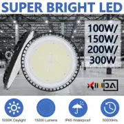 Warehouse Shop 100W GYM Factory UFO High Bay Lights Super Bright LED Light Lamp