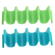 Tortilla Stand Taco Holder Vibrant Tacos Organizer Roaster Pan Hot Dogs