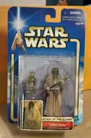 2001 Star Wars Attack of the Clones Tusken Raider w/ Child Figure - New in Box