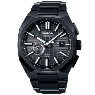 【SEIKO 精工】ASTRON系列 GPS 鈦金屬 多邊形太陽能腕錶 母親節 禮物 SK042(SSJ015J1/3X62-0AA0SD)