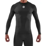 Skins | Mens Series-1 Long Sleeve Compression Top (Black)