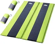 Self Inflating Mattress Camping Sleeping Mat Air Bed Pad Double Green Outdoor Travel