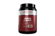 Musashi Shred & Burn Protein Powder Vanilla Milkshake 900g