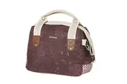 Basil Boheme Handlebar Bag Fig Red - Red