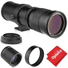 Opteka 420-1600mm Telephoto Zoom Lens for Panasonic DMC-GX8 GX80 GX85 GX7 Mark I