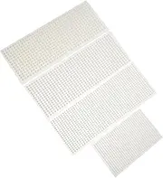 BEBEMOKO DIY Pearl Face Stickers 4 Sheets Nail Art Makeup Dress-up Unique Decorative Gems