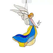 NEW Guardian Angel Suncatcher Gift Ukraine Window Hanging by Glass Art Stories