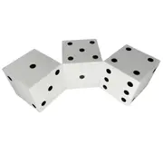 CHX KOP10944 50mm Foam Square Cornered w/Pips Die White/black