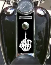 Flip Off Dash Insert. Fits 2008-2023+ Harley Davidson Road King Dash. USA MADE