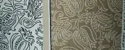 DESIGNERS GUILD Onega Black Beige England Remnant New
