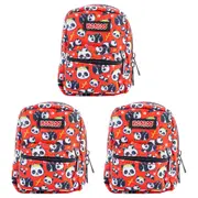 3PK MDI BooBoo Panda Kingdom Backpack Minis Panda V2 Mini Bag 11x15cm Kids 3y+