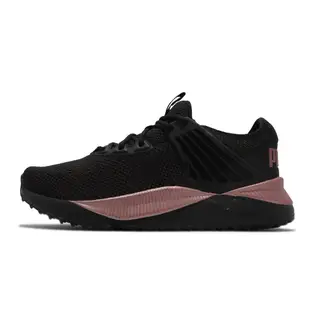 Puma 慢跑鞋 Pacer Future Lux Wns 黑 玫瑰金 女鞋 運動鞋 【ACS】 38060601