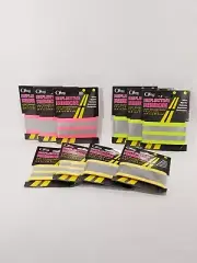 Offray Reflective Ribbon Trim Polyester 1-1/2” X 3Ft. 10-Pkg LOT NEW 3 Colors