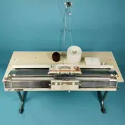 Home Hand Knitting DIY Sweater Scarf Poncho Double Needle Bed Knitting Machine