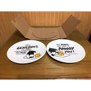 屈臣氏 gudetama x LAIMO 蛋黃哥馬來貘 聯名 好對盤餐具組