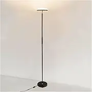 Indoor Floor Lamps Living Room Floor Lamp Vertical Table Lamp0 Floor Bedroom Bedside Cold Light Lamp Reading Wall Corner Lamp (Excluding Light Source) Standing Lamp(Black)