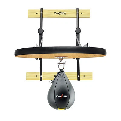 MaxxMMA Heavy Duty Adjustable Speed Bag Platform Kit 24" diameter + Speed Ball