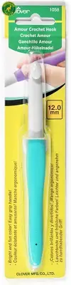 Amour Crochet Hook, 12 Mm Size, Blue, CL1058