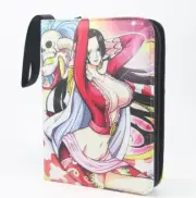 One Piece TCG Binder Premium leather boa hancock kawaii 9 grid 900 Cards