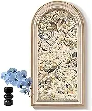 Wall Art Decoration,Wall Murals Paintings French,Pack Of Vase & Simulated Flowers,Easy To Install(B,CRYSTAL SCREEN_70X140CM)
