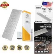 Professional Grade Diamond Stone - Dual Grit Knife Sharpener with eBook Guide
