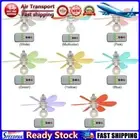 LF# Modern LED Ceiling Fan E27 Base Remote Control Indoor Ceiling Fan Light 3 Sp