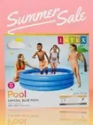 Intex Crystal Blue Inflatable Pool 66”x15”