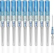 [TONBAO] Piercing Needles, 50 Pieces 22 Gauge Ear Nose Piercing Needles for Disposable Piercing Set, Body Piercing Tool, Plastic