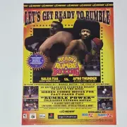 Ready 2 Rumble Boxing Dreamcast N64 PS1 GameBoy Color Print Ad/Poster Promo Art
