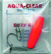 Aqua Clear SR-7C Surf Rig 7/0 Circle Hook 2-1/2" Cigar Float