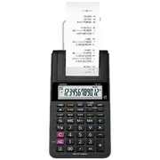 Casio 12 Digit Printing Calculator Black HR-8RC