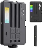 Phone Light for Video Recording - Camera Light Attachment,Built-in 96 LEDs Photographic Fill Lamp Dimmable for Conference Calls Makeup Application Vlogging Live Streaming