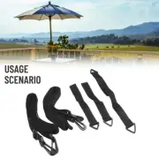 Adjustable Wind Lock System for Cantilever Parasols Flexible and Durable Bands