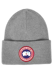 Canada Goose Arctic Disc Toque Wool Beanie - Grey One Size