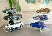 1:18 Diecast Car 3 Tier Stand Acrylic Display Shelf Toy Storage