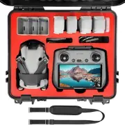 Hard Case for DJI Mini 4 Pro/ 3 Pro/Mini 3 Fly More Combo, Waterproof Carrying..